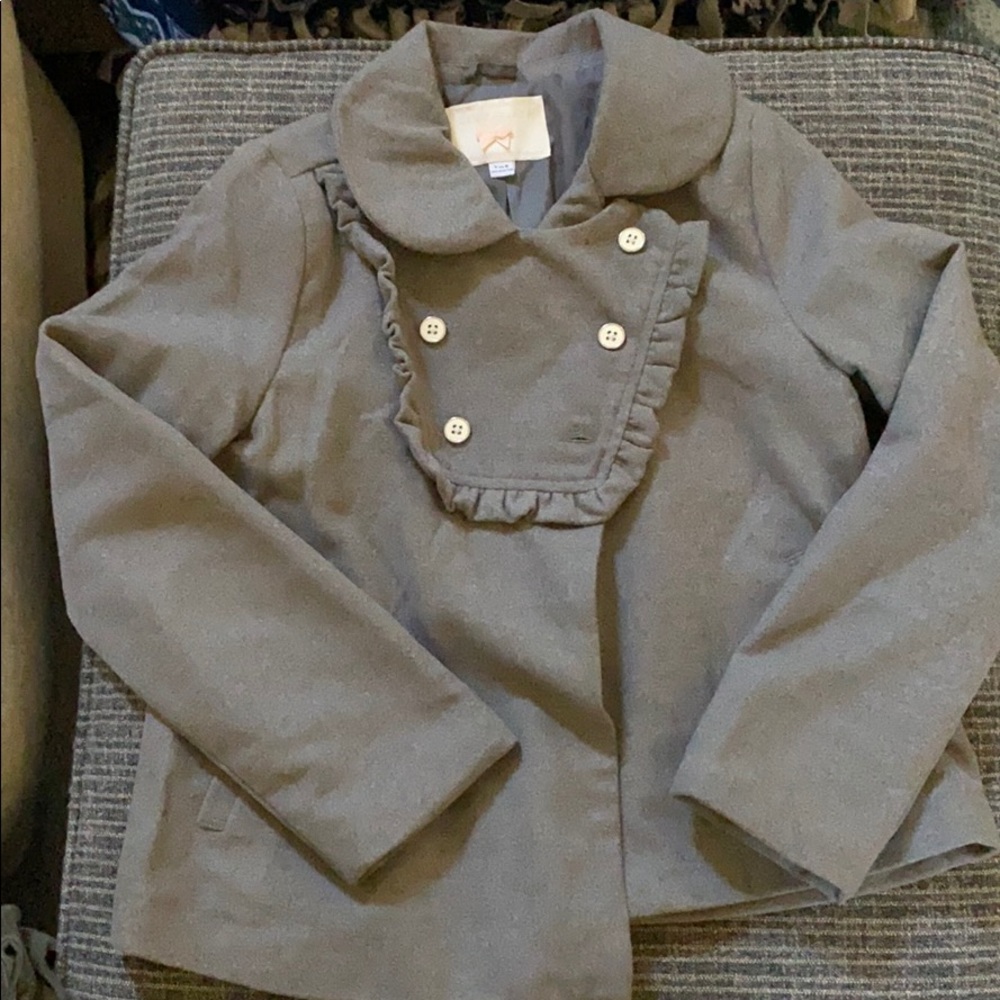 Janie and Jack girls coat 7 8
